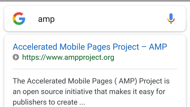 Hoe is AMP opgebouwd?